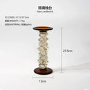GobekUsa Glass Splicing Candelabrum for Wedding Table Home Decoration