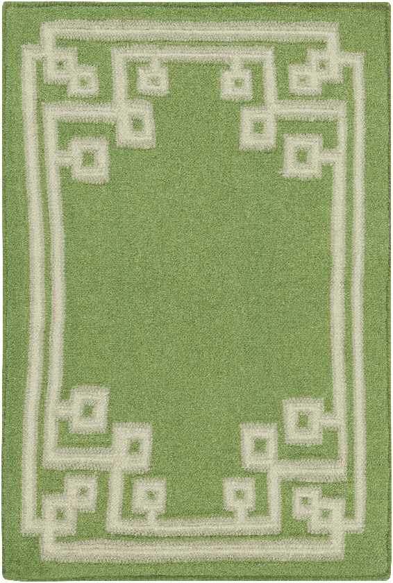 Adrian Modern Green Area Rug