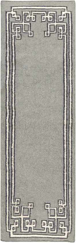 Adrian Modern Light Gray Area Rug