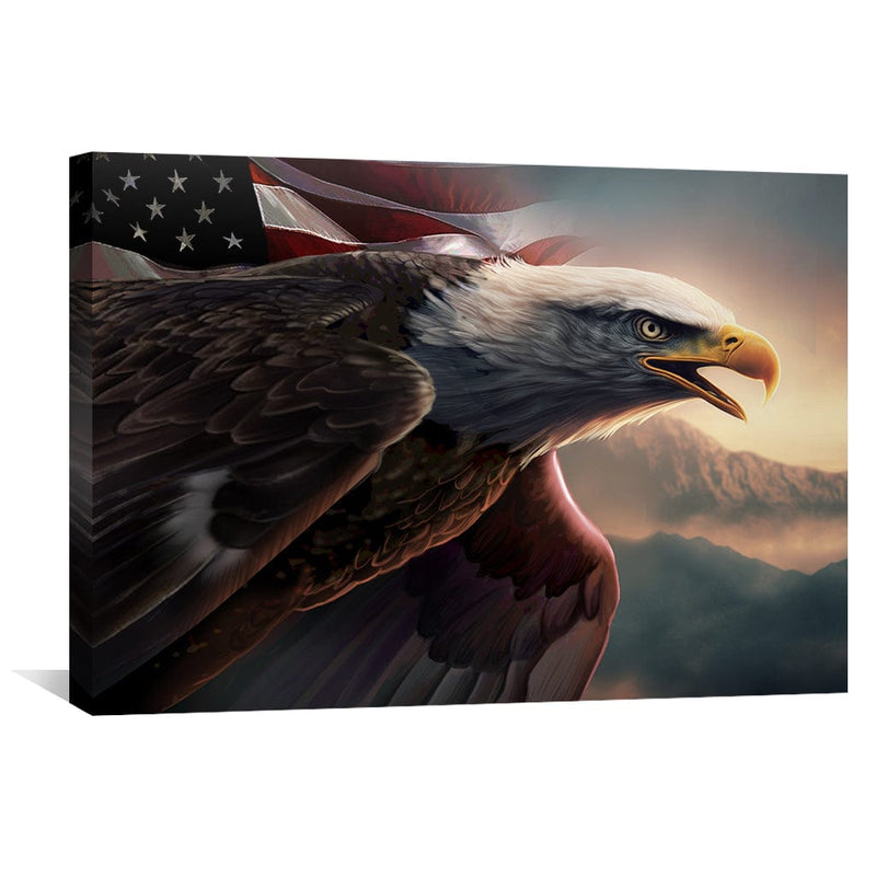 America's Eagle Canvas