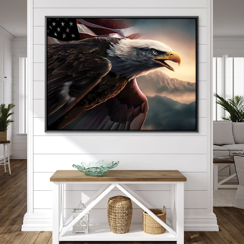 America's Eagle Canvas