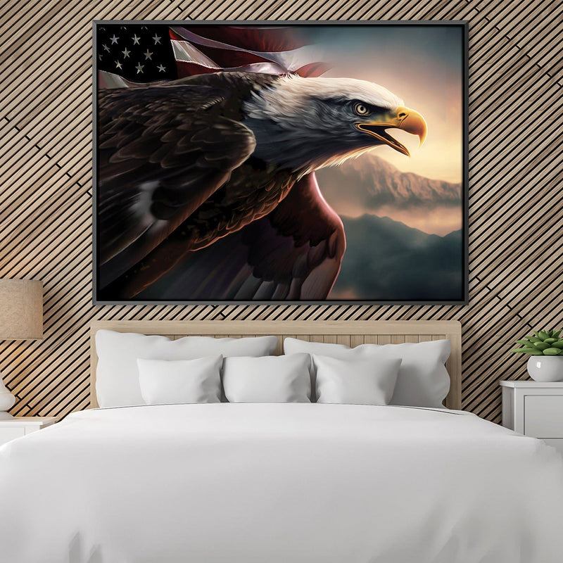 America's Eagle Canvas