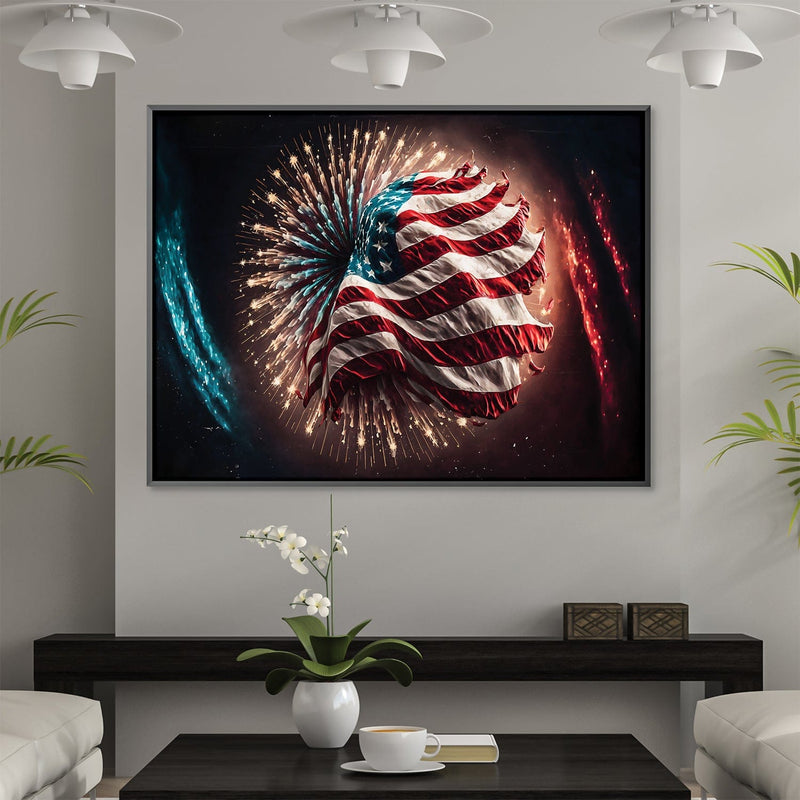 America's Fireworks Canvas