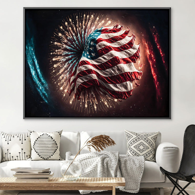 America's Fireworks Canvas