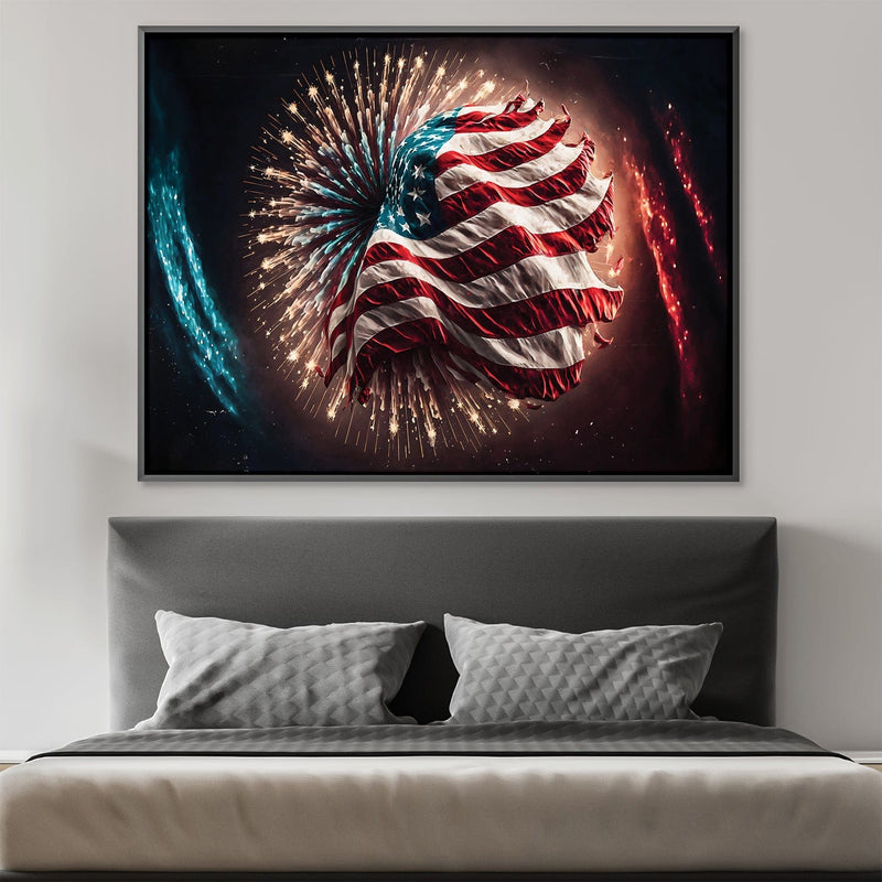 America's Fireworks Canvas