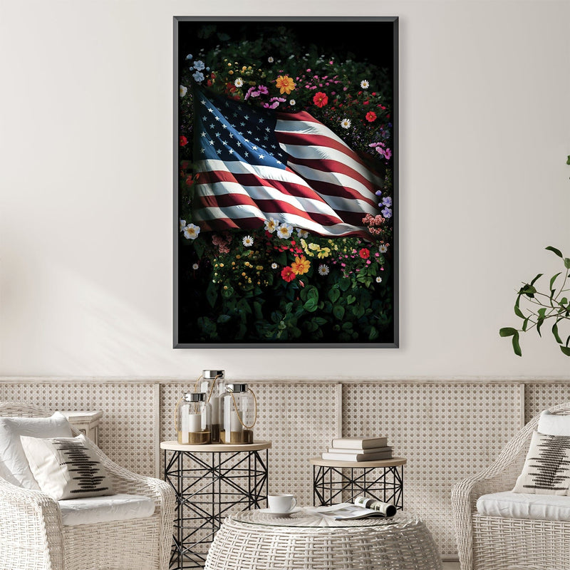 America's Garden Canvas