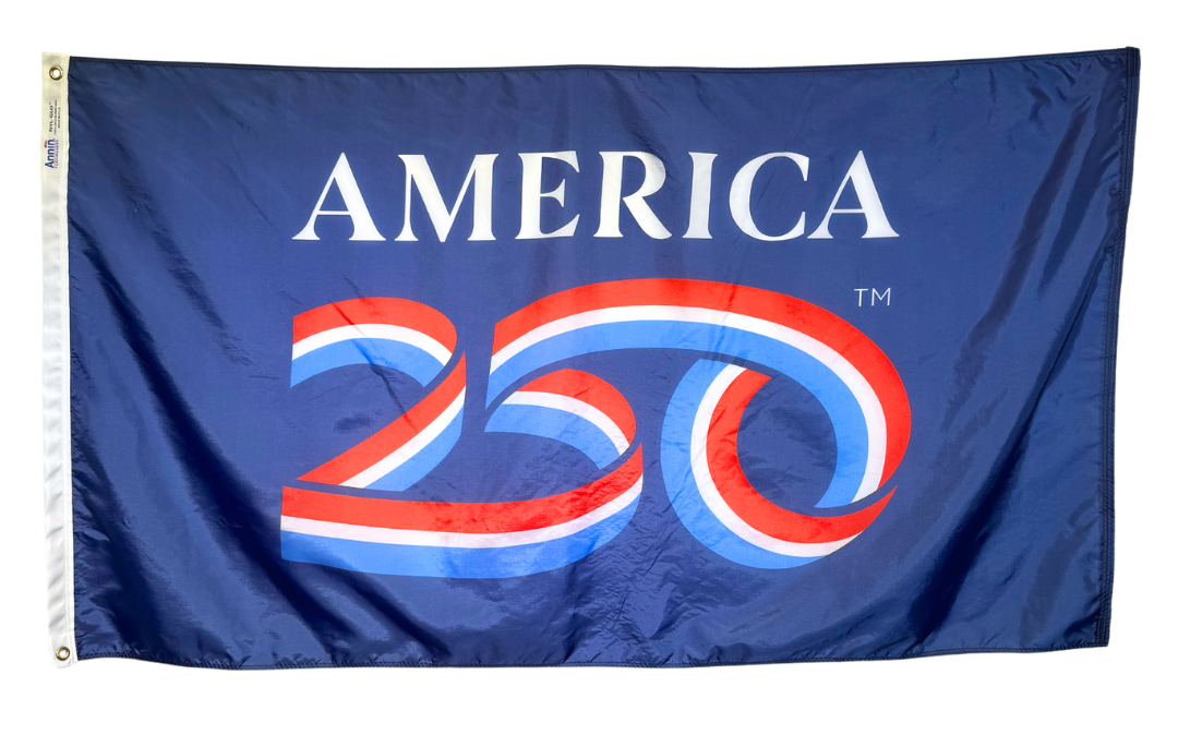 America’s 250th Anniversary Outdoor Flag - DOUBLE SIDED | Made in USA, photo 2 of 5