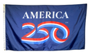 America’s 250th Anniversary Outdoor Flag - DOUBLE SIDED | Made in USA by Flagman of America