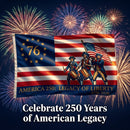 America 250: Legacy of Liberty Flag (1776-2026) – Official Commemorative Issue | DURA-FLIGHT™ Limited Edition Heavy Duty 3’x5’