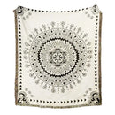 GobekUsa Beach Blanket Sofa Cover - American Country Plaid Blanket - Cotton Tassel Throw Tapestry