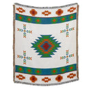 GobekUsa Beach Blanket Sofa Cover - American Country Plaid Blanket - Cotton Tassel Throw Tapestry