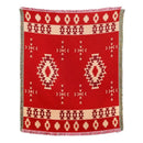 GobekUsa Beach Blanket Sofa Cover - American Country Plaid Blanket - Cotton Tassel Throw Tapestry