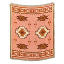 GobekUsa Beach Blanket Sofa Cover - American Country Plaid Blanket - Cotton Tassel Throw Tapestry