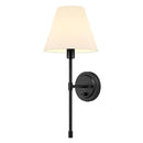 GobekUsa American Fabric Wall Lamp for Dining Living Bedroom Bathroom Hotel Stair Mirror