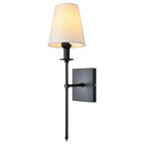 GobekUsa American Fabric Wall Lamp for Dining Living Bedroom Bathroom Hotel Stair Mirror