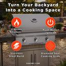 American Outdoor Grill 30NBL-00SP L-Series 3-Burner Built-In Natural Gas Grill, 30" [30NBL-00SP] (SAK02335)