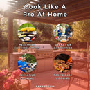 American Outdoor Grill L-Series 30-Inch 3-Burner Built-In Natural Gas Grill W/ Rotisserie Kit [30NBL] (SAK57636) by SAKSBY WHOLESALE