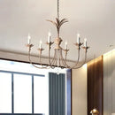 GobekUsa American Retro Chandelier for Dining, Bedroom, Staircase, and Living Room