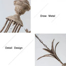 GobekUsa American Retro Chandelier for Dining, Bedroom, Staircase, and Living Room