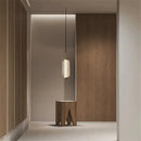 GobekUsa Glass Staircase Pendant Light: American Retro Minimalist Restaurant Foyer Artistic Lamp