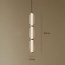 GobekUsa Glass Staircase Pendant Light: American Retro Minimalist Restaurant Foyer Artistic Lamp