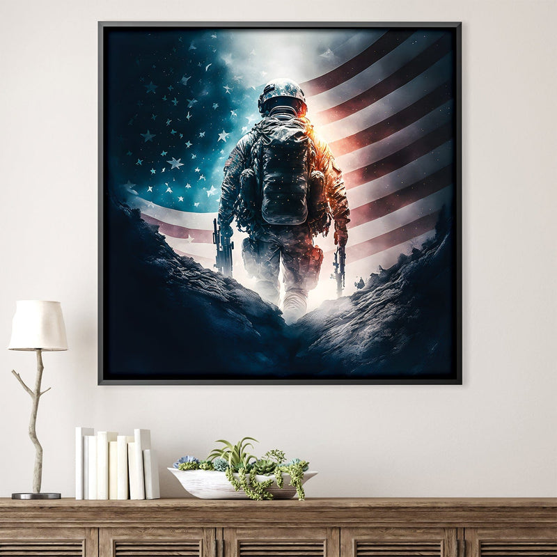 American Solider Canvas