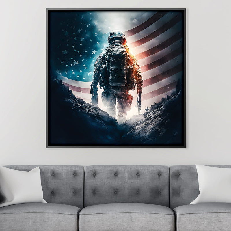 American Solider Canvas