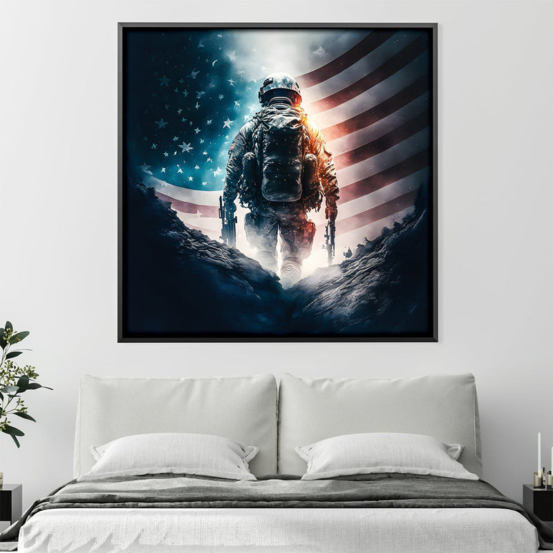 American Solider Canvas