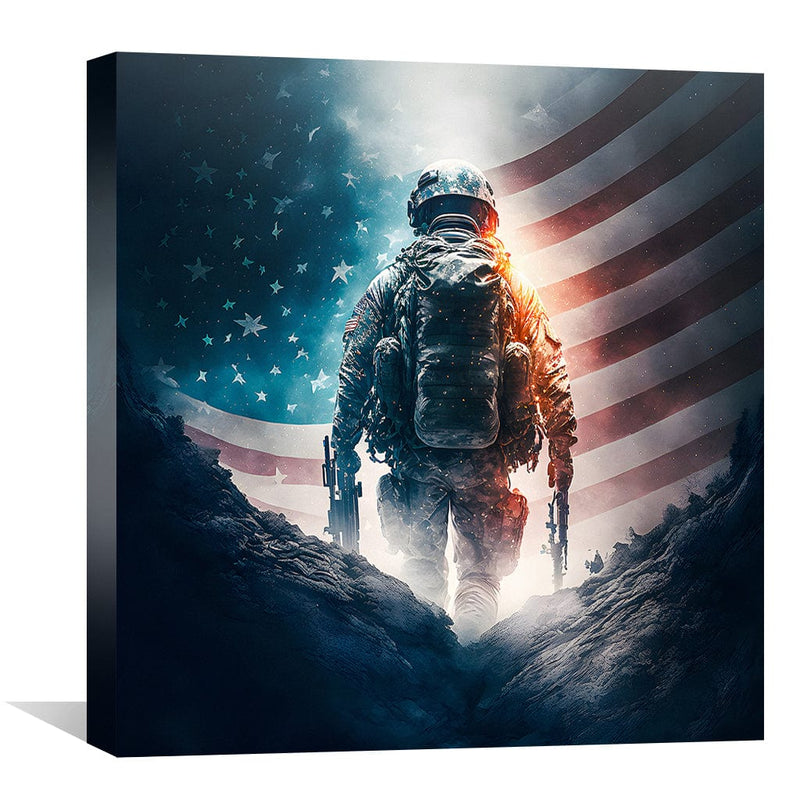 American Solider Canvas