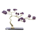 GobekUsa Crystal & Brass Decorative Sculpture figurines for Room Decoration