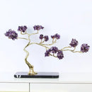 GobekUsa Crystal & Brass Decorative Sculpture figurines for Room Decoration
