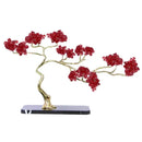 GobekUsa Crystal & Brass Decorative Sculpture figurines for Room Decoration
