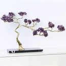 GobekUsa Crystal and Brass Metal Decorative Figurine for Room Decoration