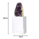 GobekUsa Amethyst Crystal Base Desk Ornament for Room Aesthetics