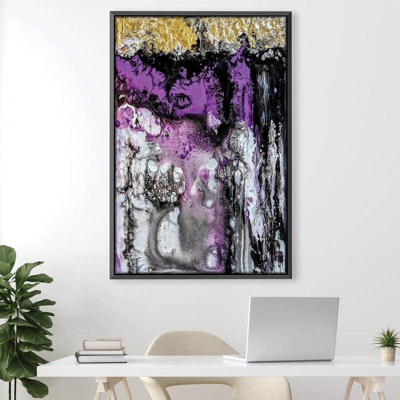 Amethyst Symphony Canvas