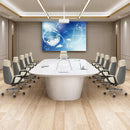 Amica · White Conference Room Table