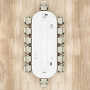 Amica · White Conference Room Table