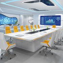 Amix · White Conference Room Table