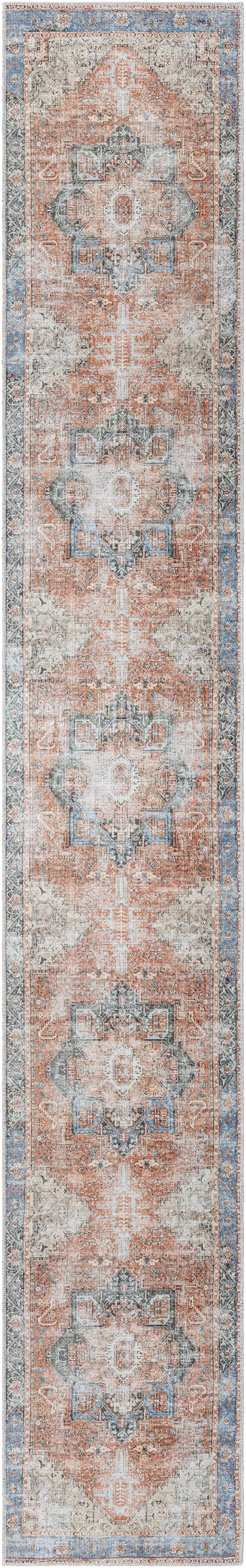 Rosman Distressed Washable Rug