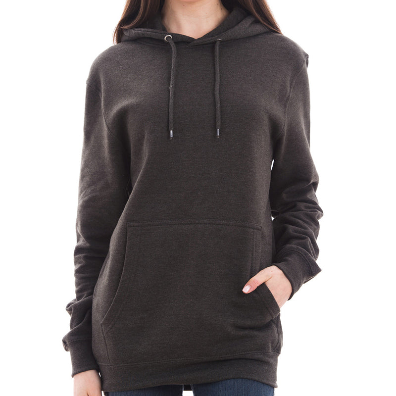 Unisex Lane Seven Ring Spun Cotton Premium 3-End Fleece Pullover Hoodie Sweatshirt
