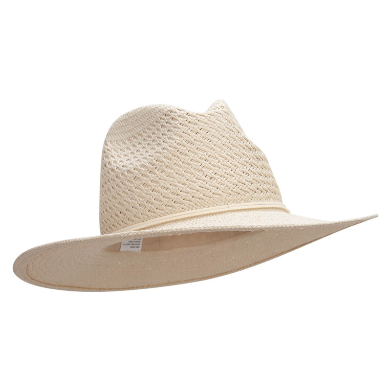 Women's Woven Cross Hatch Design Hat