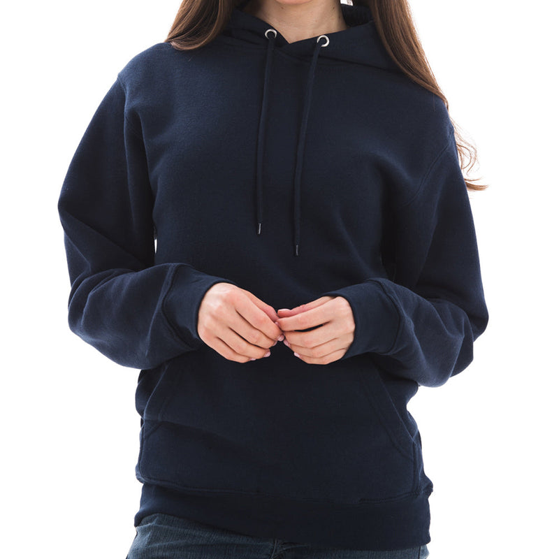 Unisex Lane Seven Ring Spun Cotton Premium 3-End Fleece Pullover Hoodie Sweatshirt