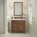 James Martin Lorelai 36" Single Bathroom Vanity, Mid-Century Walnut