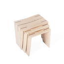 Bridge Triple Stool Set