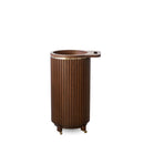 Docia Service Trolley, Oak, Slatted