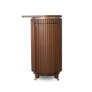 Docia Service Trolley, Oak, Slatted