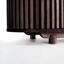 Docia Tv Unit With Solid Oak Slats