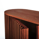 Docia Tv Unit With Solid Oak Slats
