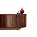 Docia Tv Unit With Solid Oak Slats