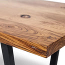 Industrial Solid Oak Table - Neo Series